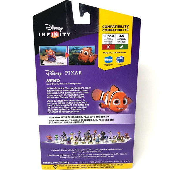 Disney Infinity Finding Dory Nemo Figure Edition 3.0. Figure - Picture 4 of 6